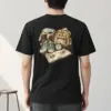 "Travel Gear Sketch" Heavyweight Unisex Crewneck T-shirt