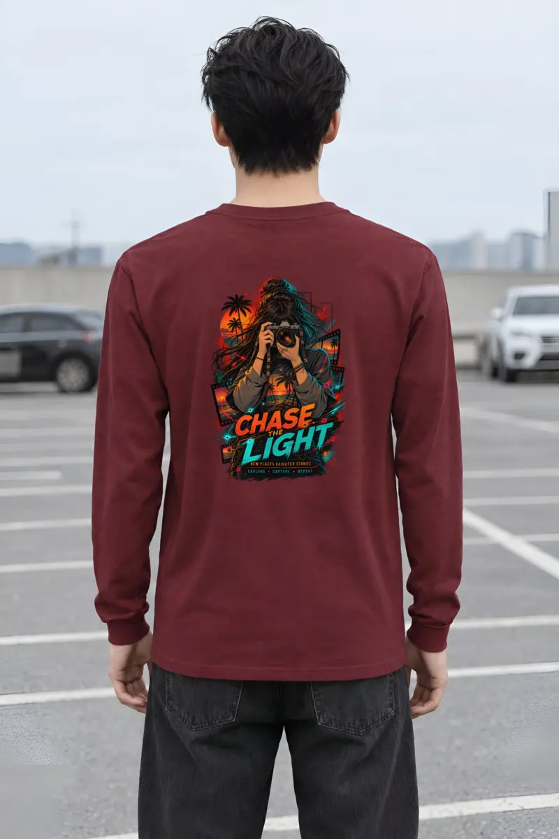 "Tropical Film Photographer" Unisex Longsleeve T-shirt