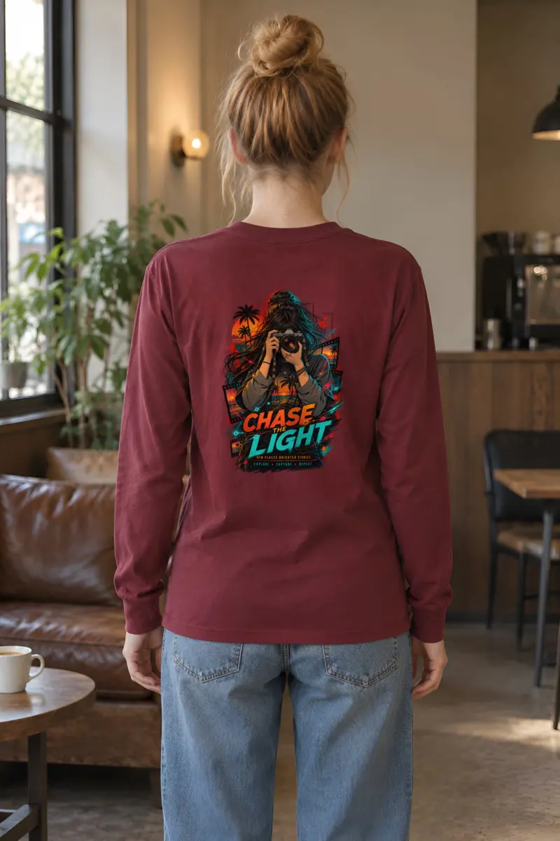 "Tropical Film Photographer" Unisex Longsleeve T-shirt