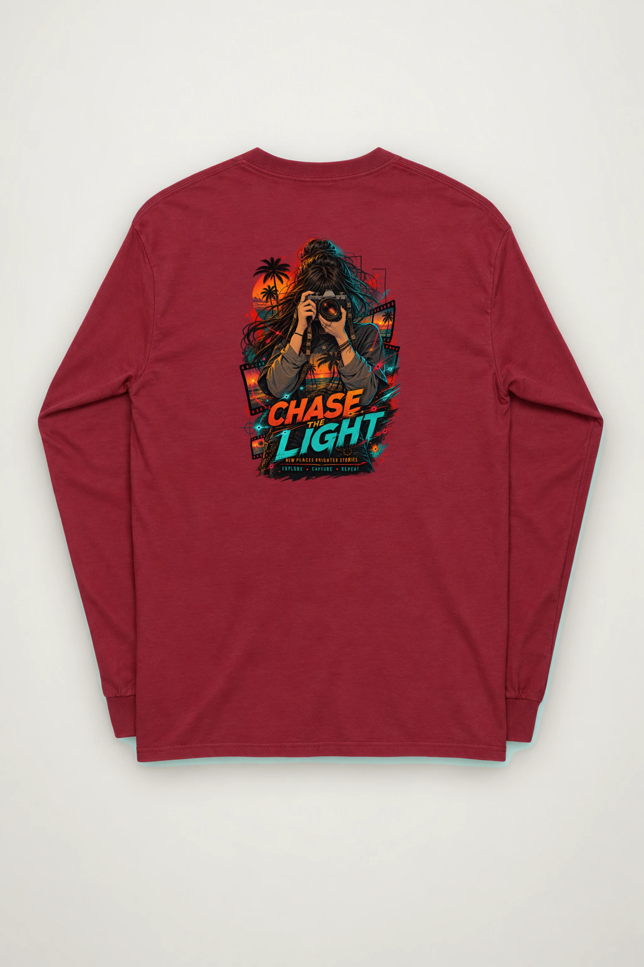 "Tropical Film Photographer" Unisex Longsleeve T-shirt