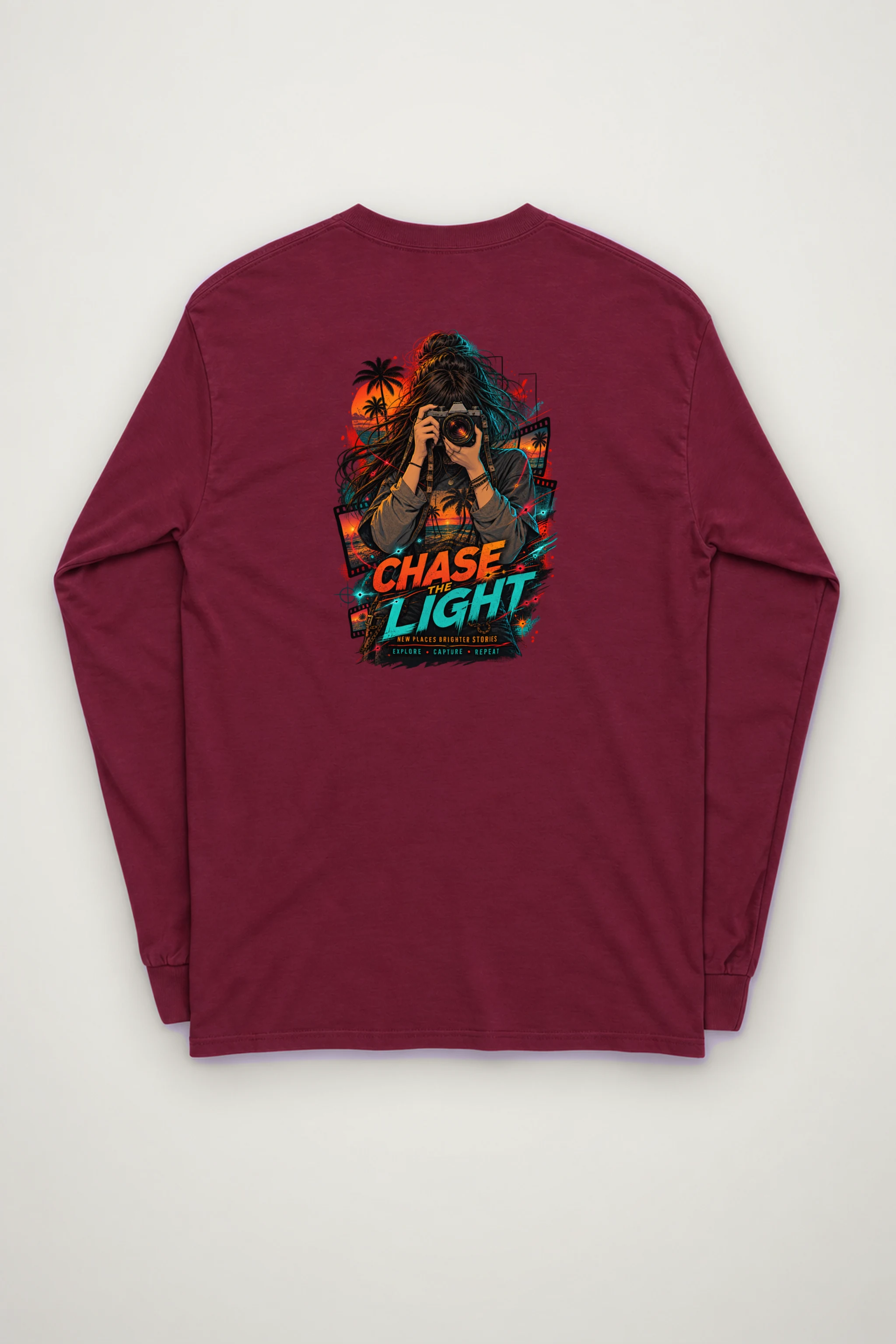 "Tropical Film Photographer" Unisex Longsleeve T-shirt