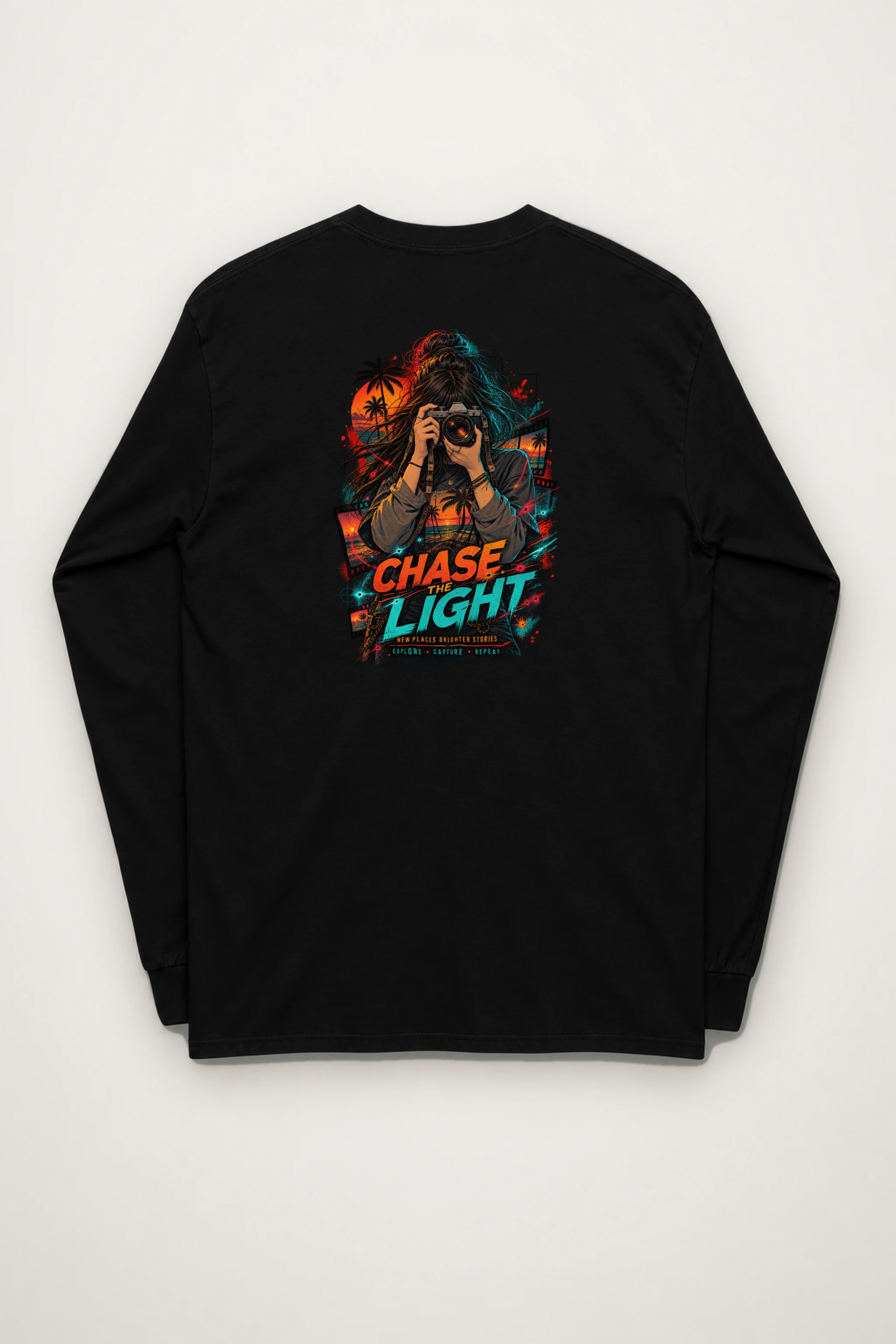 "Tropical Film Photographer" Unisex Longsleeve T-shirt