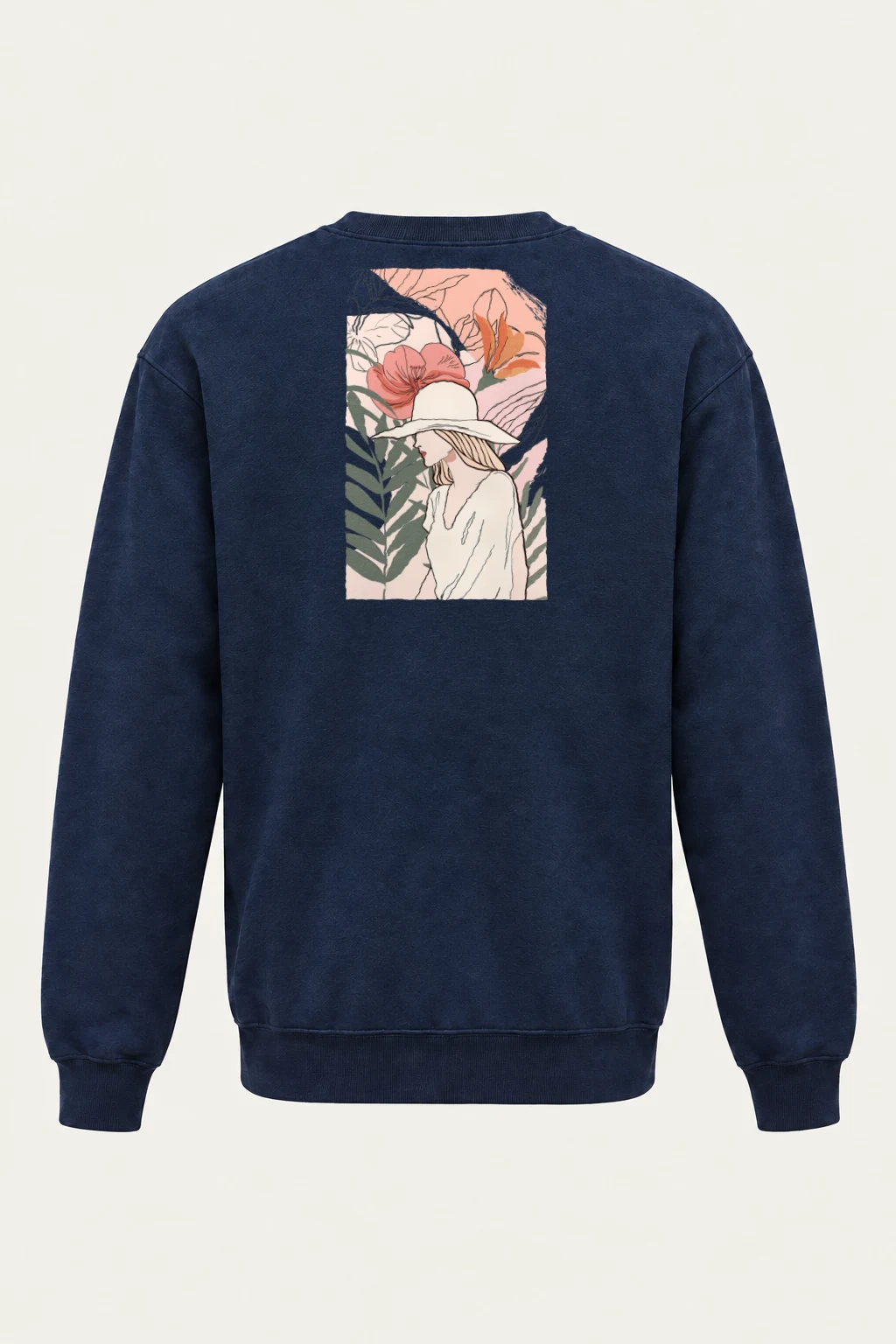 "Tropical Muse" Heavy Blend Unisex Crewneck Sweatshirt | Gildan 18000