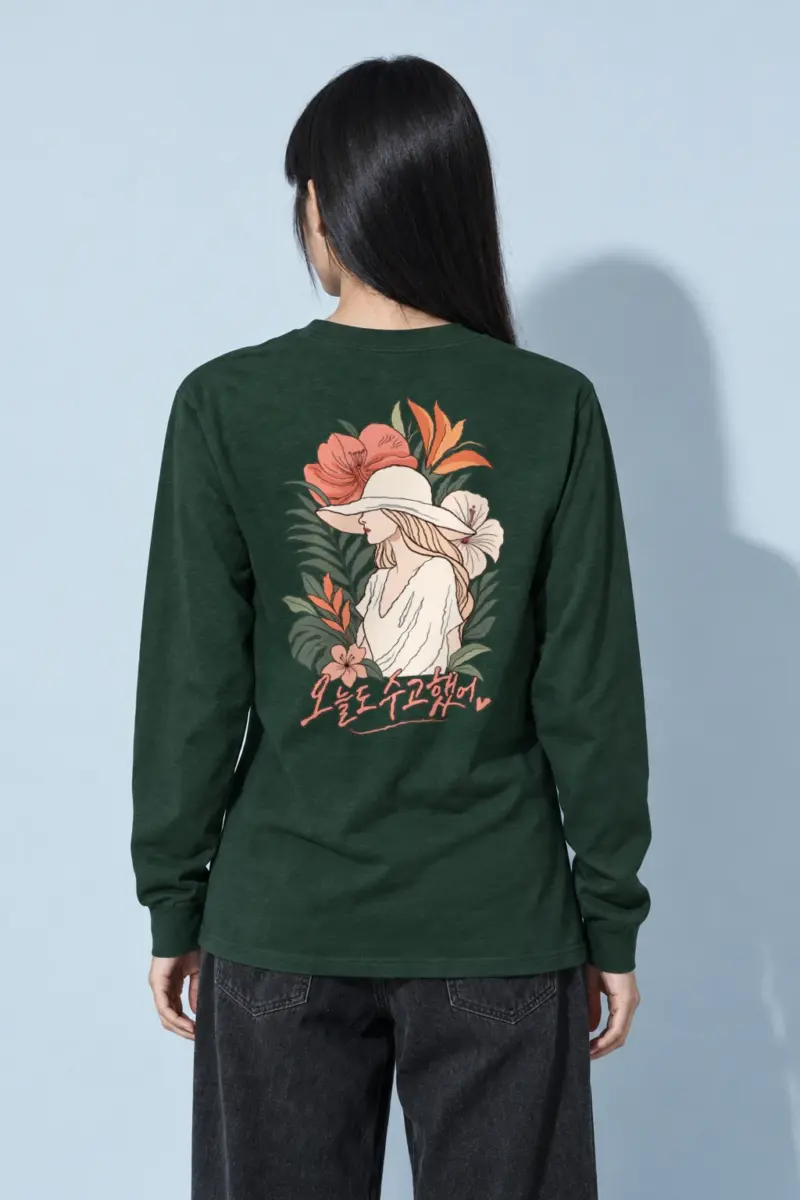 "Tropical Reverie" Unisex Longsleeve T-shirt