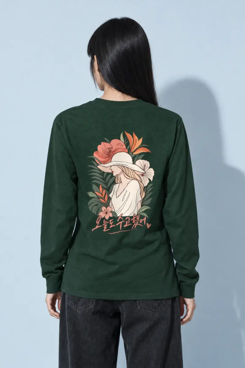"Tropical Reverie" Unisex Longsleeve T-shirt