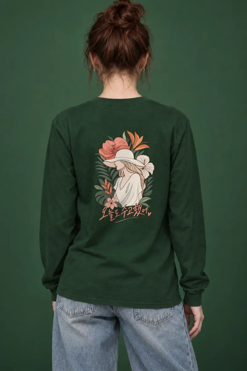 "Tropical Reverie" Unisex Longsleeve T-shirt