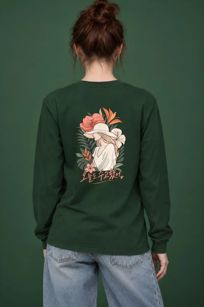 "Tropical Reverie" Unisex Longsleeve T-shirt
