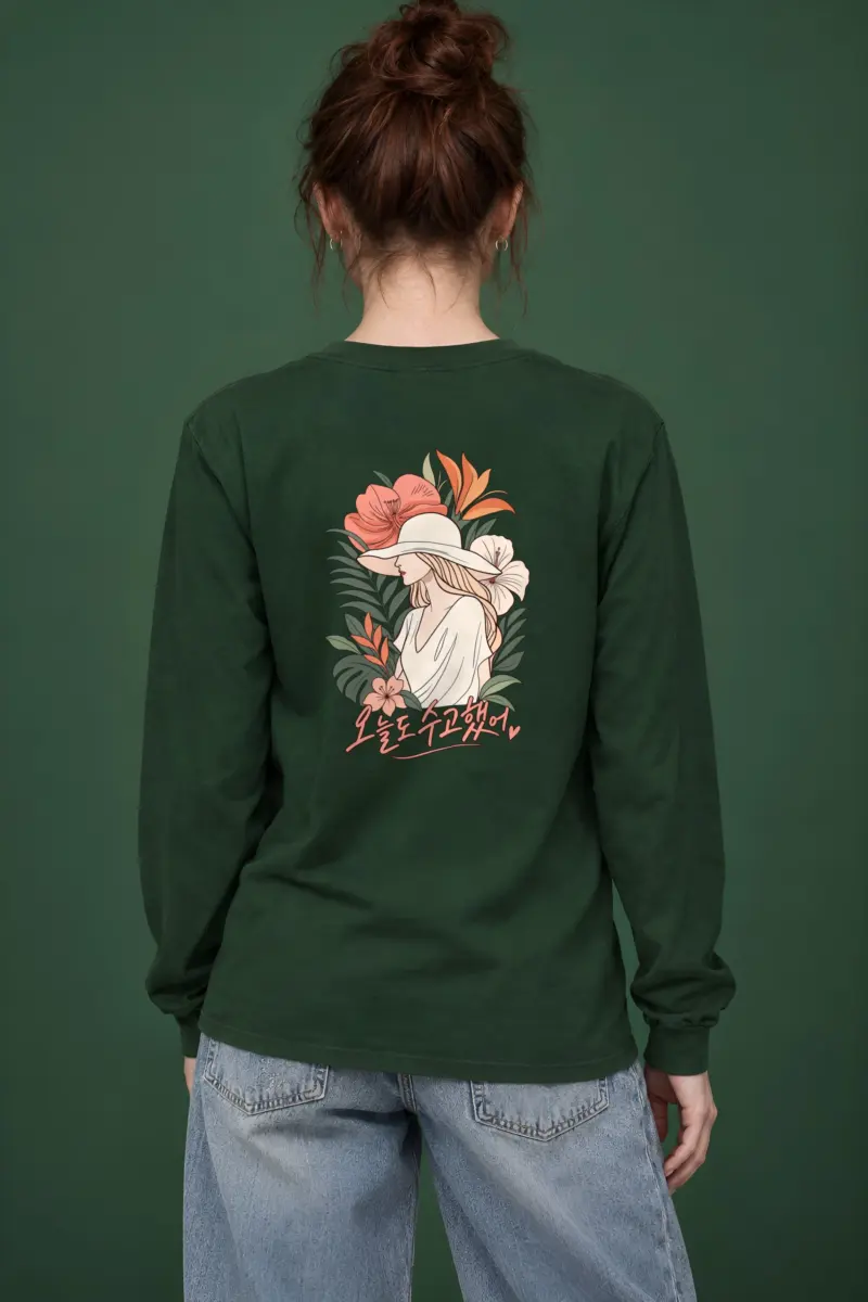 "Tropical Reverie" Unisex Longsleeve T-shirt