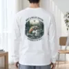 "Trout Angler Mountain" Unisex Longsleeve T-shirt