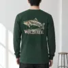 "Trout River Scene" Unisex Longsleeve T-shirt