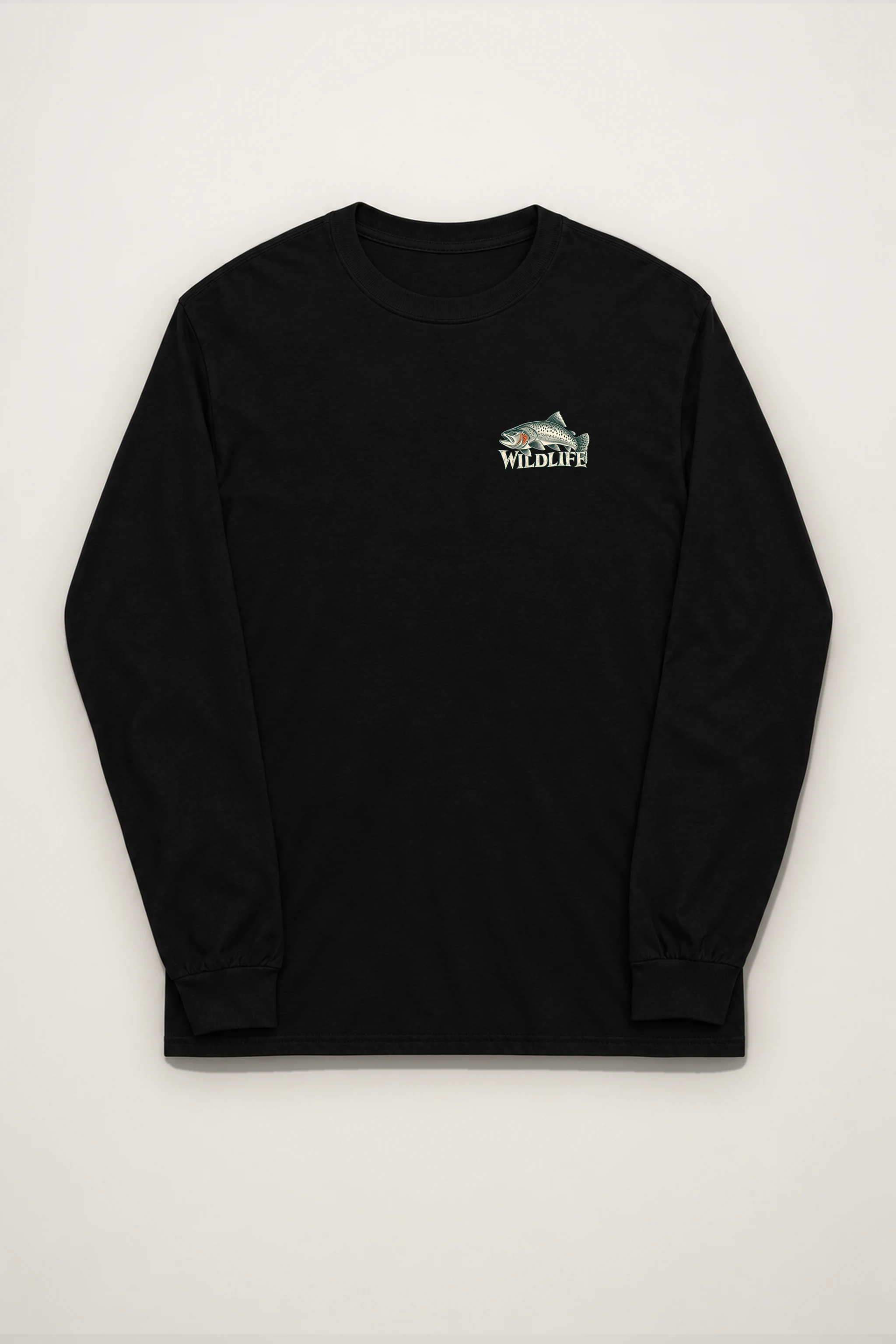 "Trout River Scene" Unisex Longsleeve T-shirt