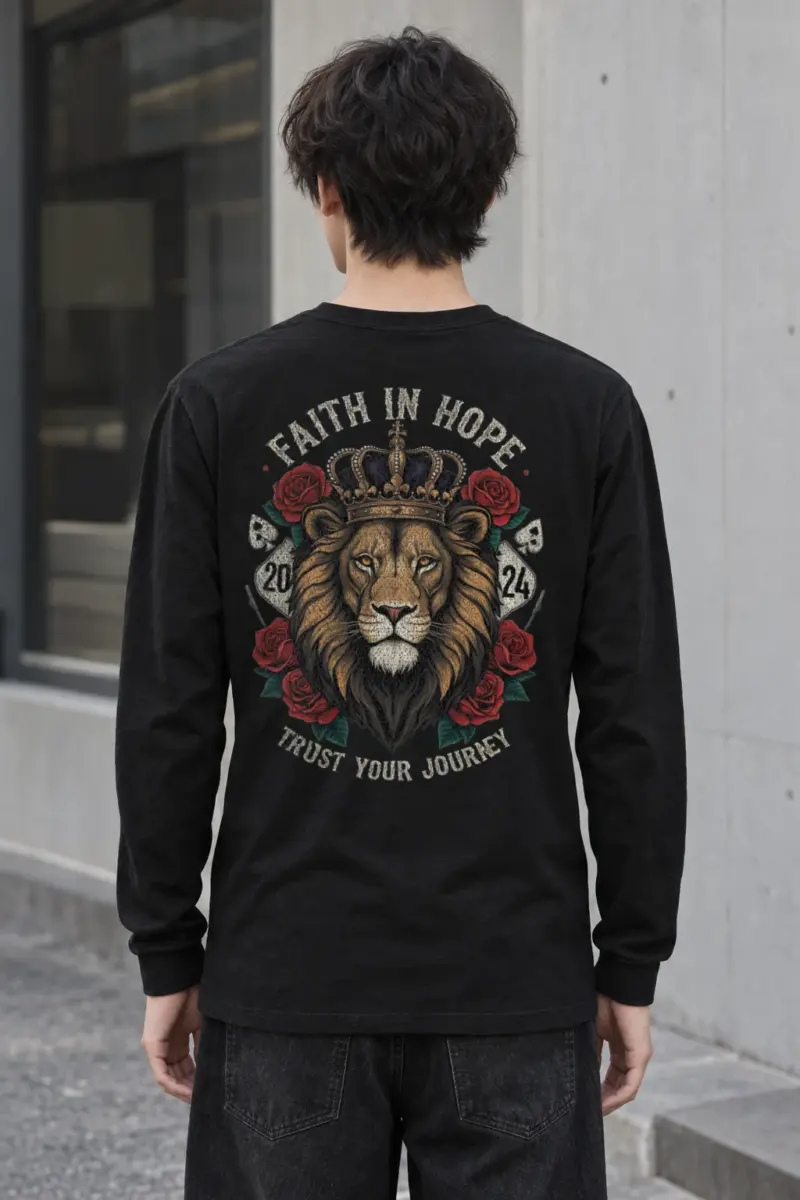 "Trust Your Journey" Unisex Longsleeve T-shirt | Gildan 2400