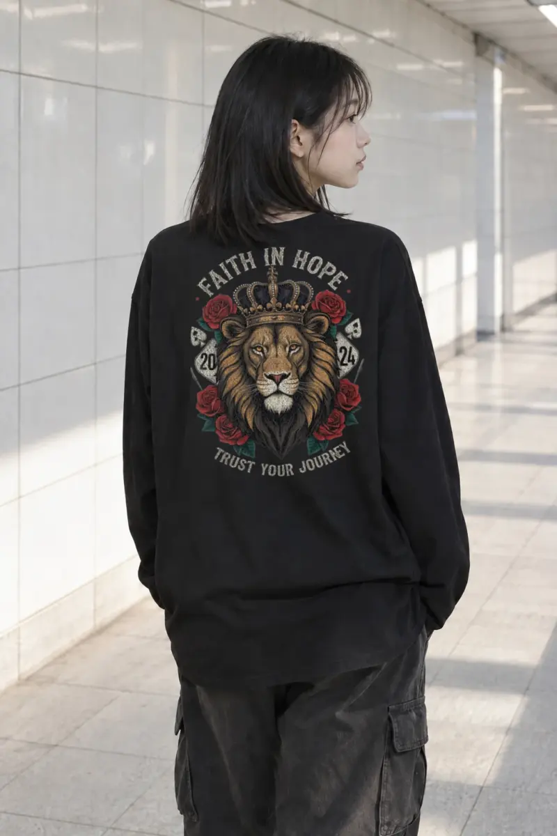 “Trust Your Journey” Unisex Longsleeve T-shirt | Gildan 2400