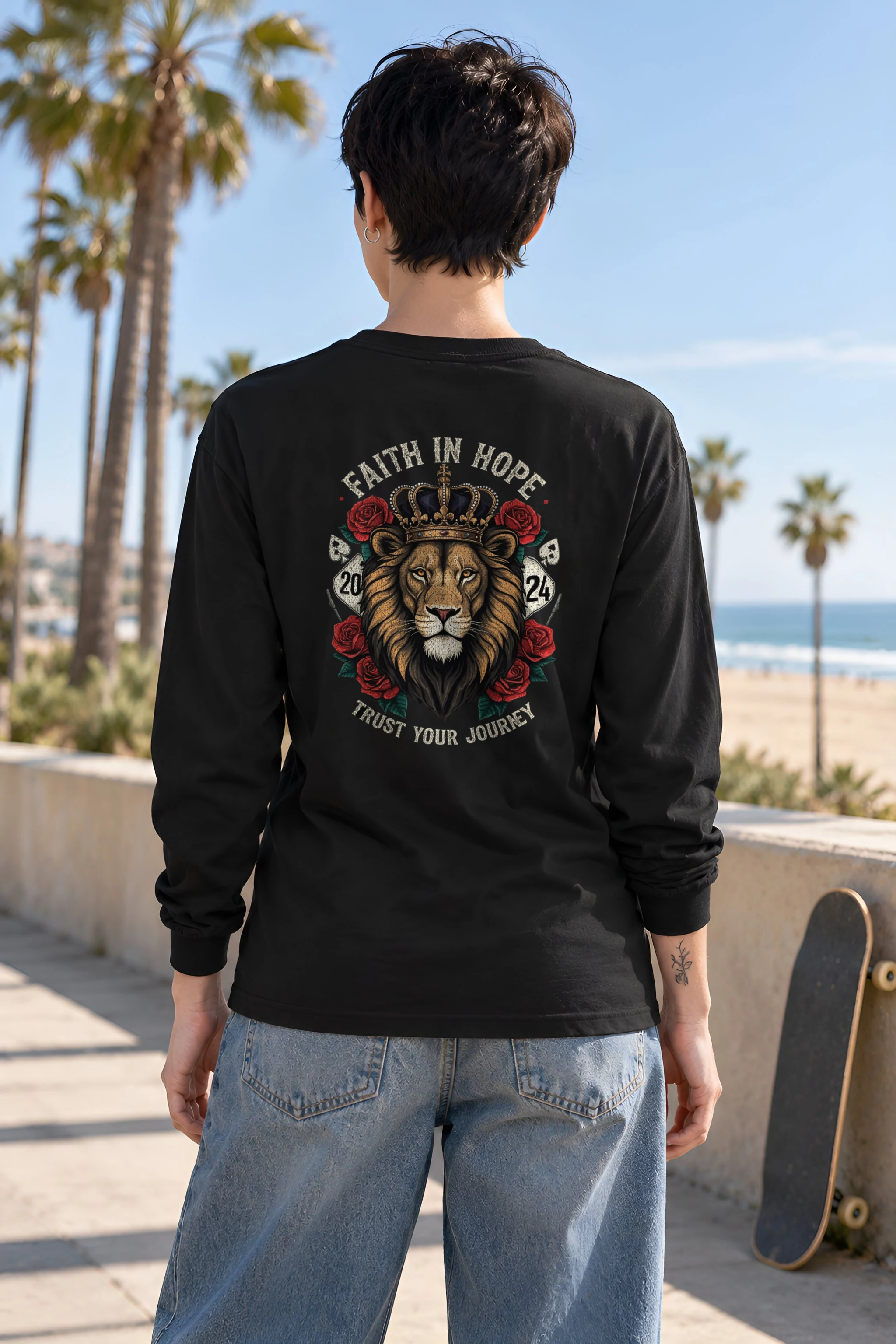 "Trust Your Journey" Unisex Longsleeve T-shirt