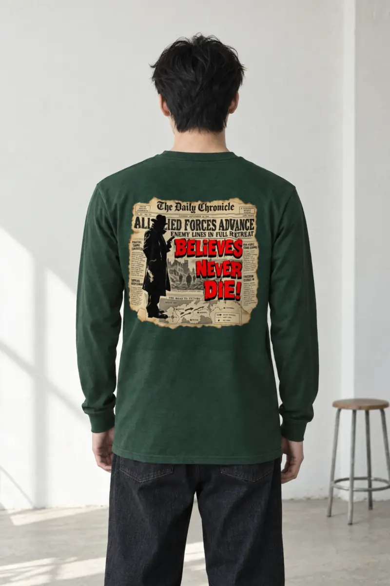"Truth Serves Tomorrow" Unisex Longsleeve T-shirt