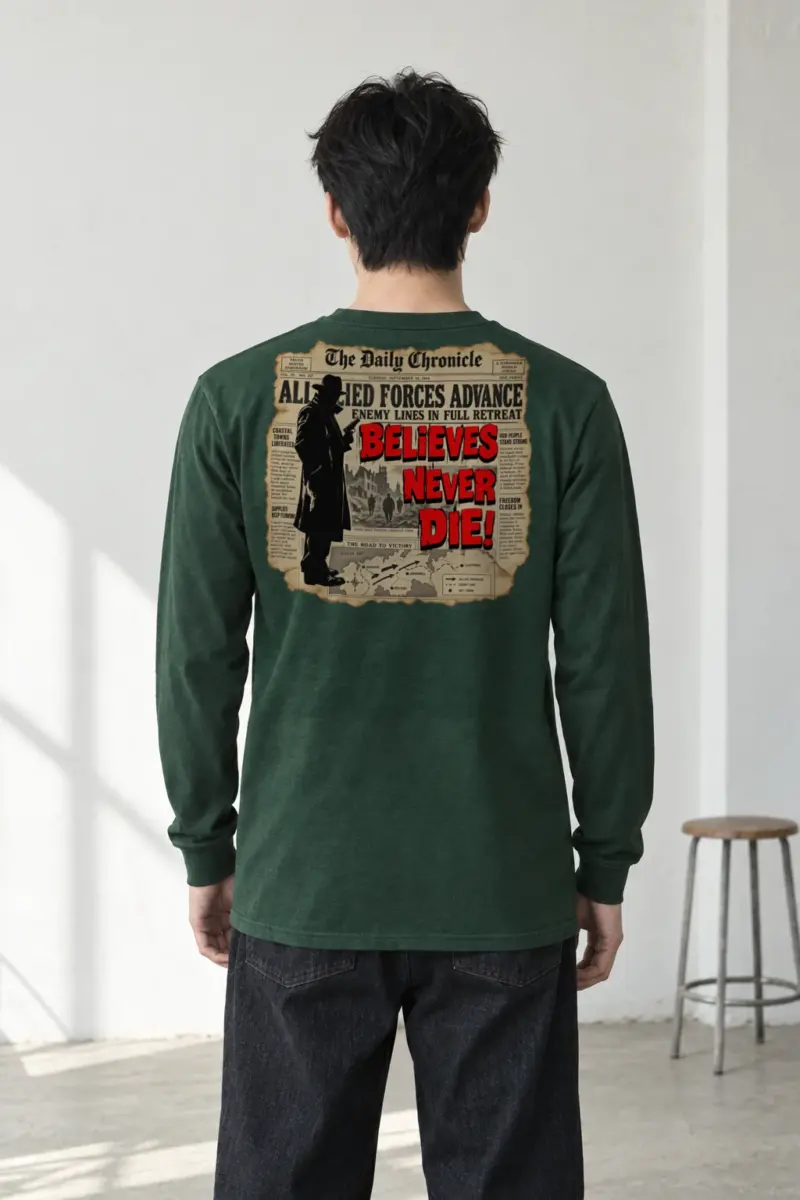 "Truth Serves Tomorrow" Unisex Longsleeve T-shirt