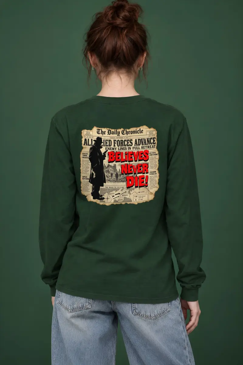 "Truth Serves Tomorrow" Unisex Longsleeve T-shirt