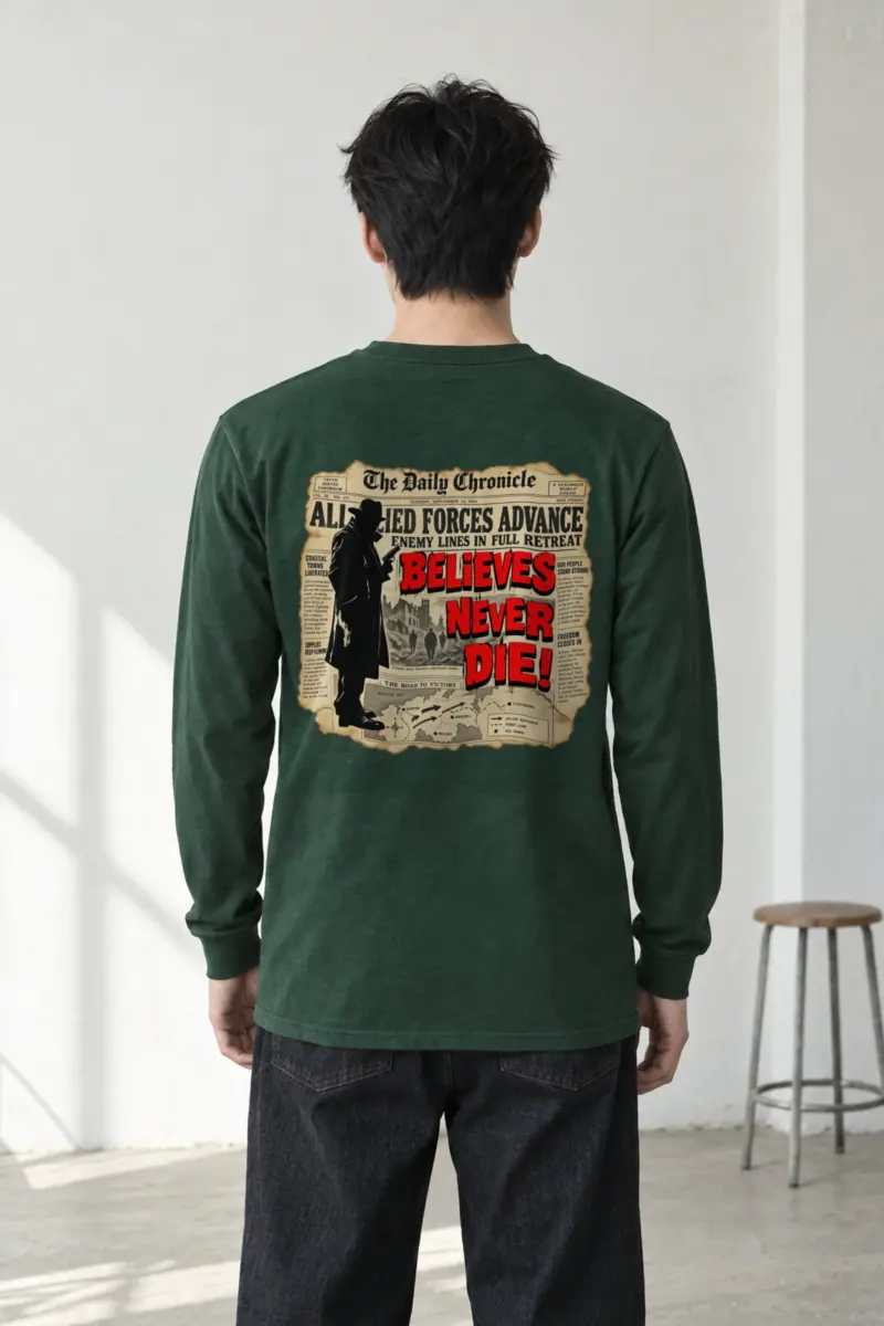 "Truth Serves Tomorrow" Unisex Longsleeve T-shirt