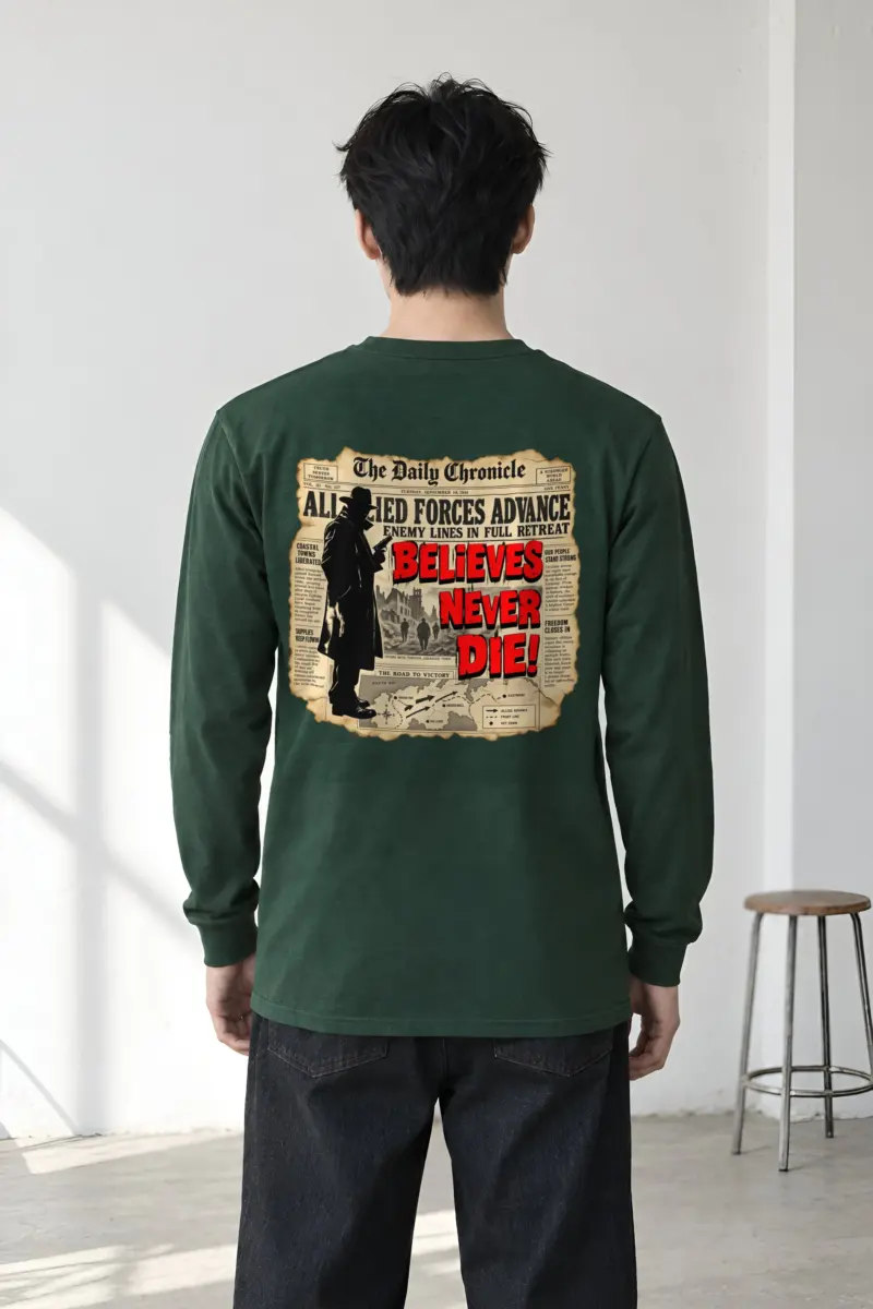 "Truth Serves Tomorrow" Unisex Longsleeve T-shirt