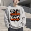 "Try To Be Good" Heavy Blend Unisex Crewneck Sweatshirt | Gildan 18000