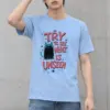 "Try To See What Is Unseen" Heavyweight Unisex Crewneck T-shirt