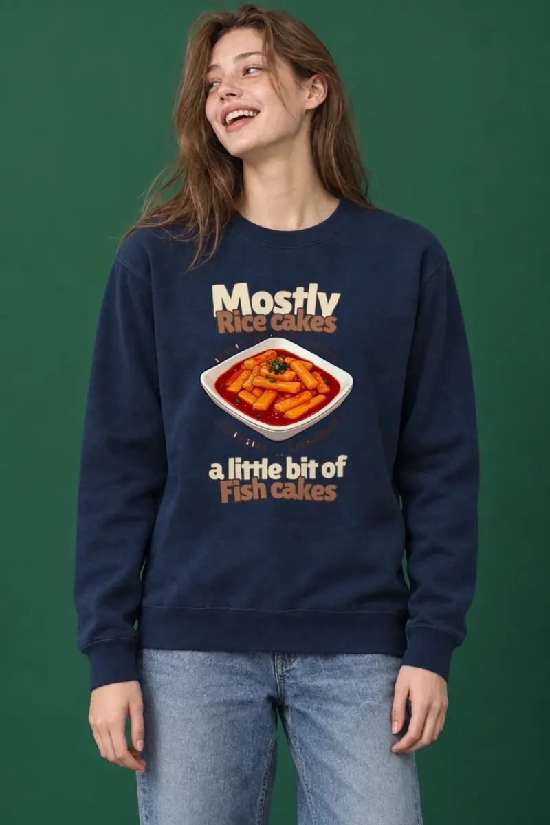 "Tteokbokki Evangelist" Heavy Blend Unisex Crewneck Sweatshirt