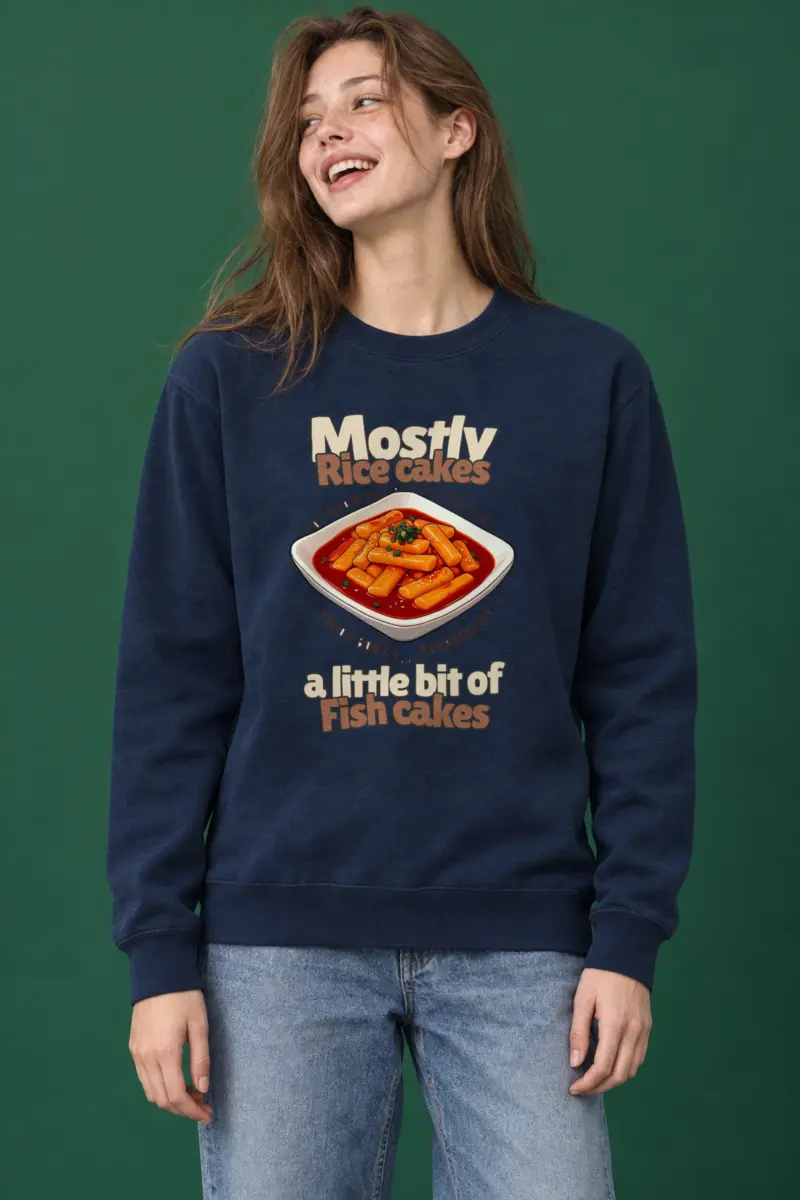 "Tteokbokki Evangelist" Heavy Blend Unisex Crewneck Sweatshirt