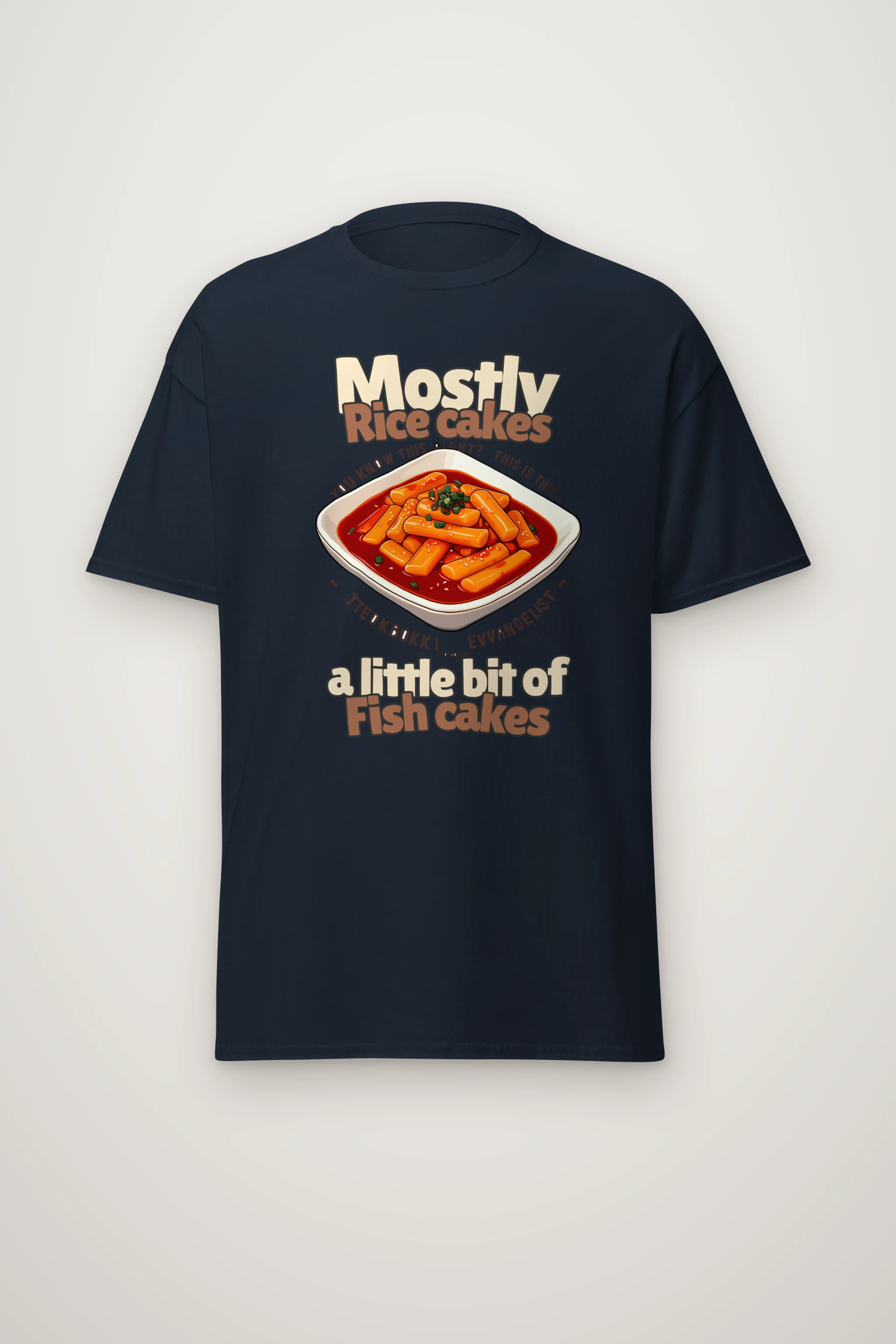 "Tteokbokki Evangelist" Heavyweight Unisex Crewneck T-shirt