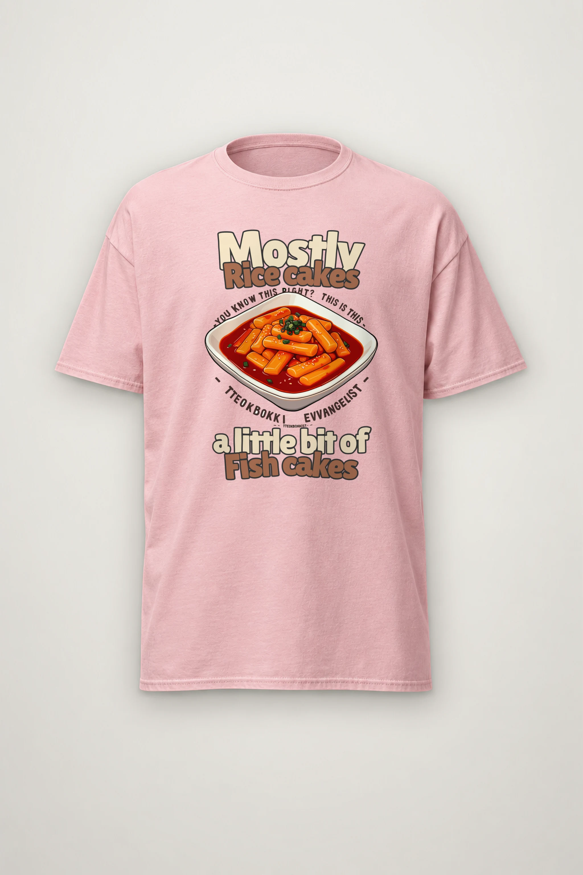 "Tteokbokki Evangelist" Heavyweight Unisex Crewneck T-shirt
