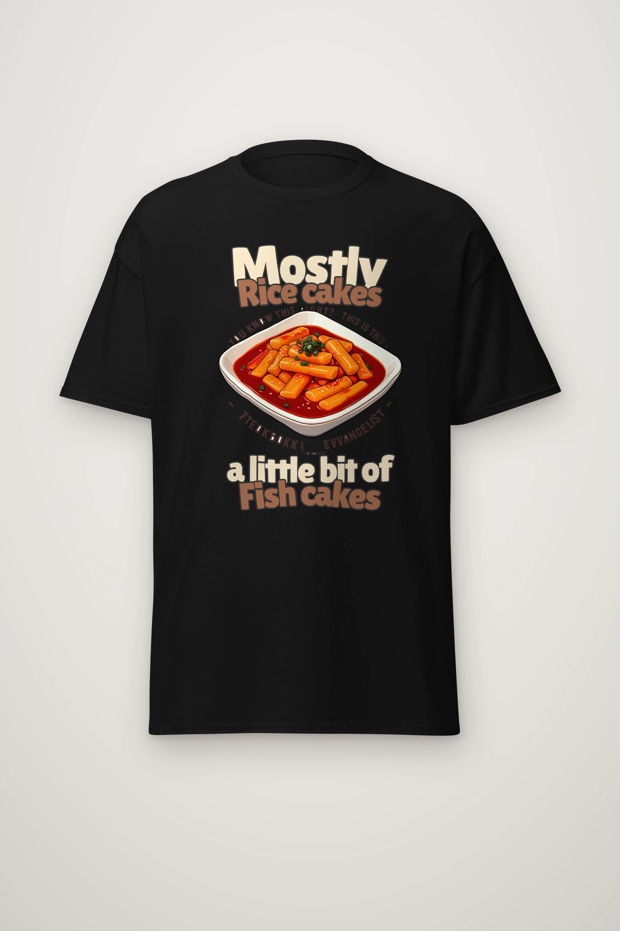 "Tteokbokki Evangelist" Heavyweight Unisex Crewneck T-shirt
