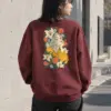 "Tulip Muse" Heavy Blend Unisex Crewneck Sweatshirt | Gildan 18000