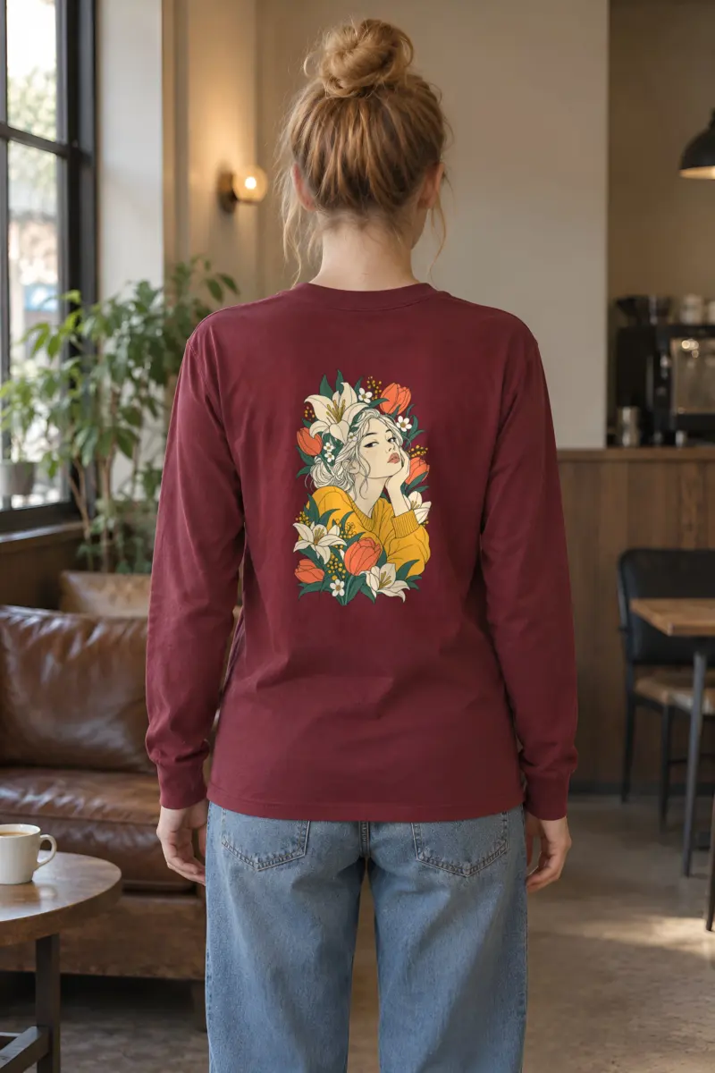 "Tulip Muse" Unisex Longsleeve T-shirt