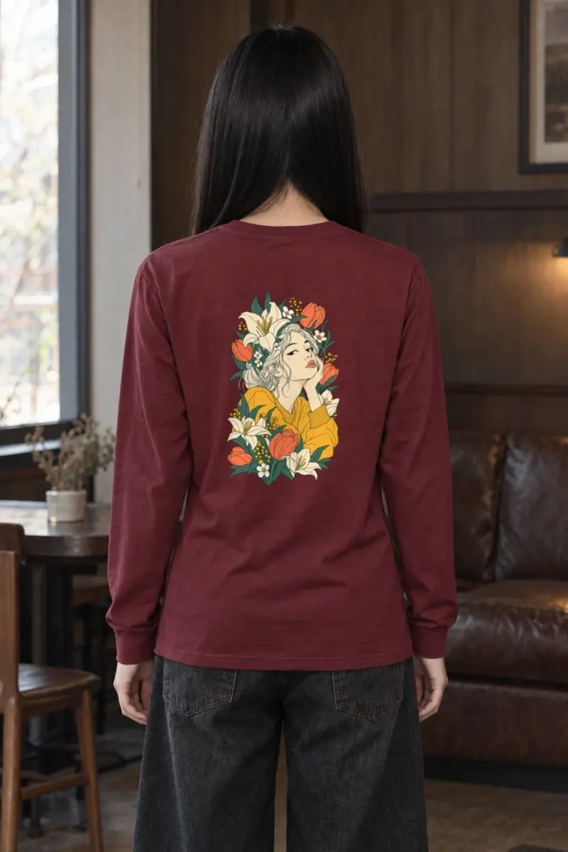 "Tulip Muse" Unisex Longsleeve T-shirt