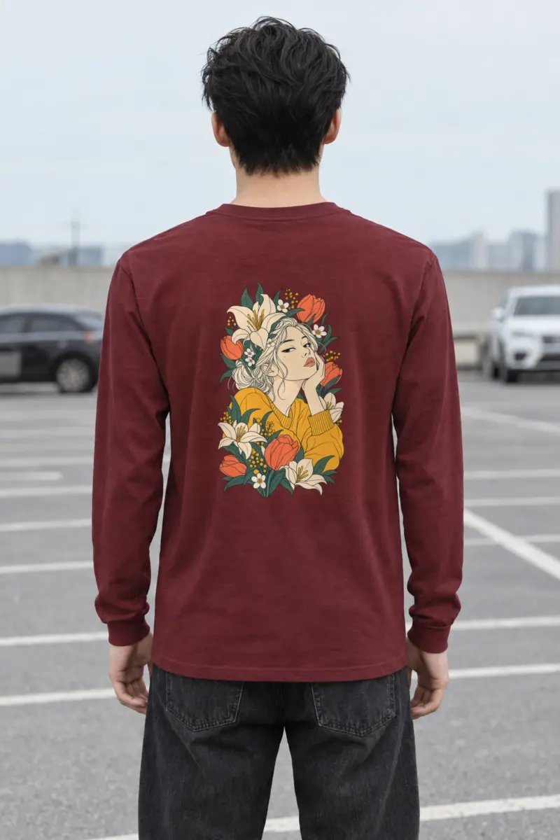 "Tulip Muse" Unisex Longsleeve T-shirt