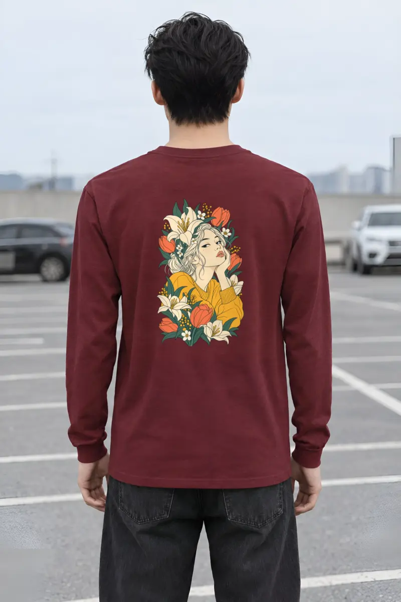 "Tulip Muse" Unisex Longsleeve T-shirt