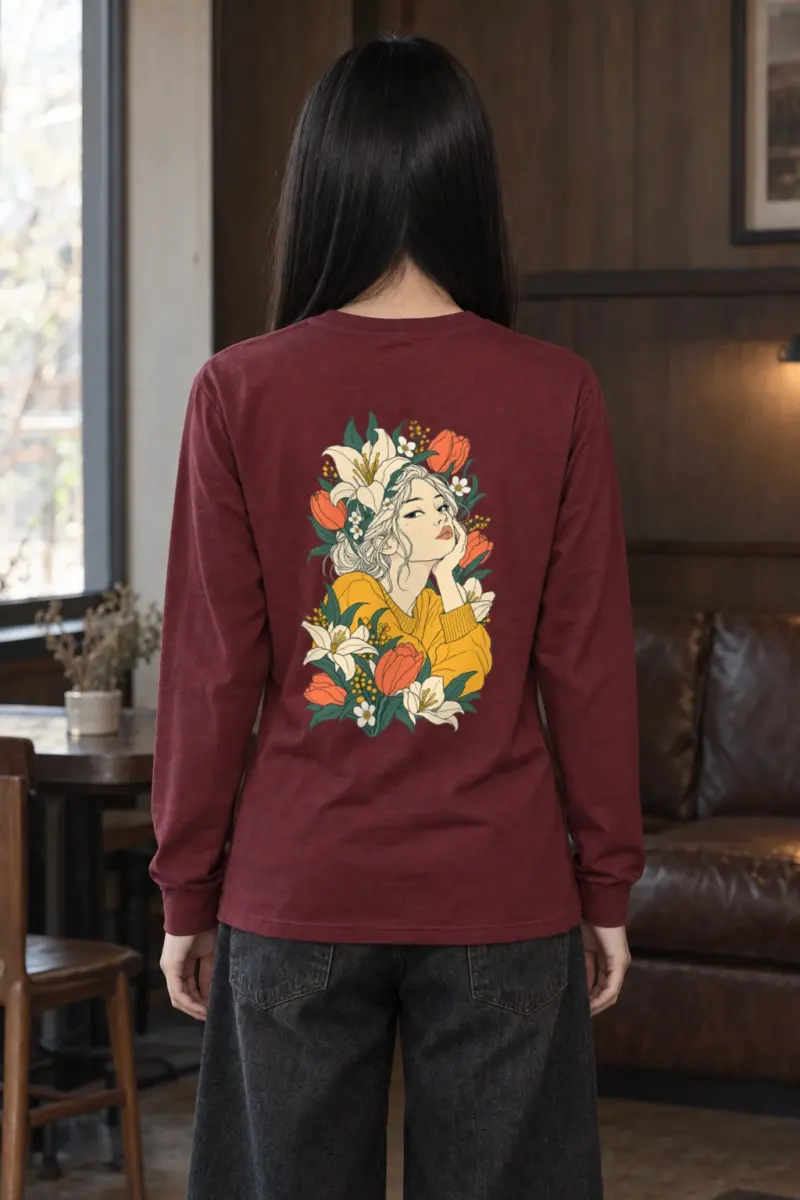 "Tulip Muse" Unisex Longsleeve T-shirt