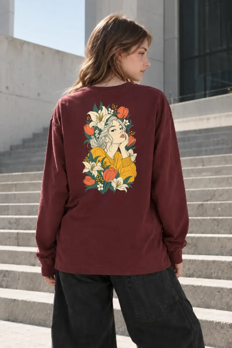 "Tulip Muse" Unisex Longsleeve T-shirt | Gildan 2400