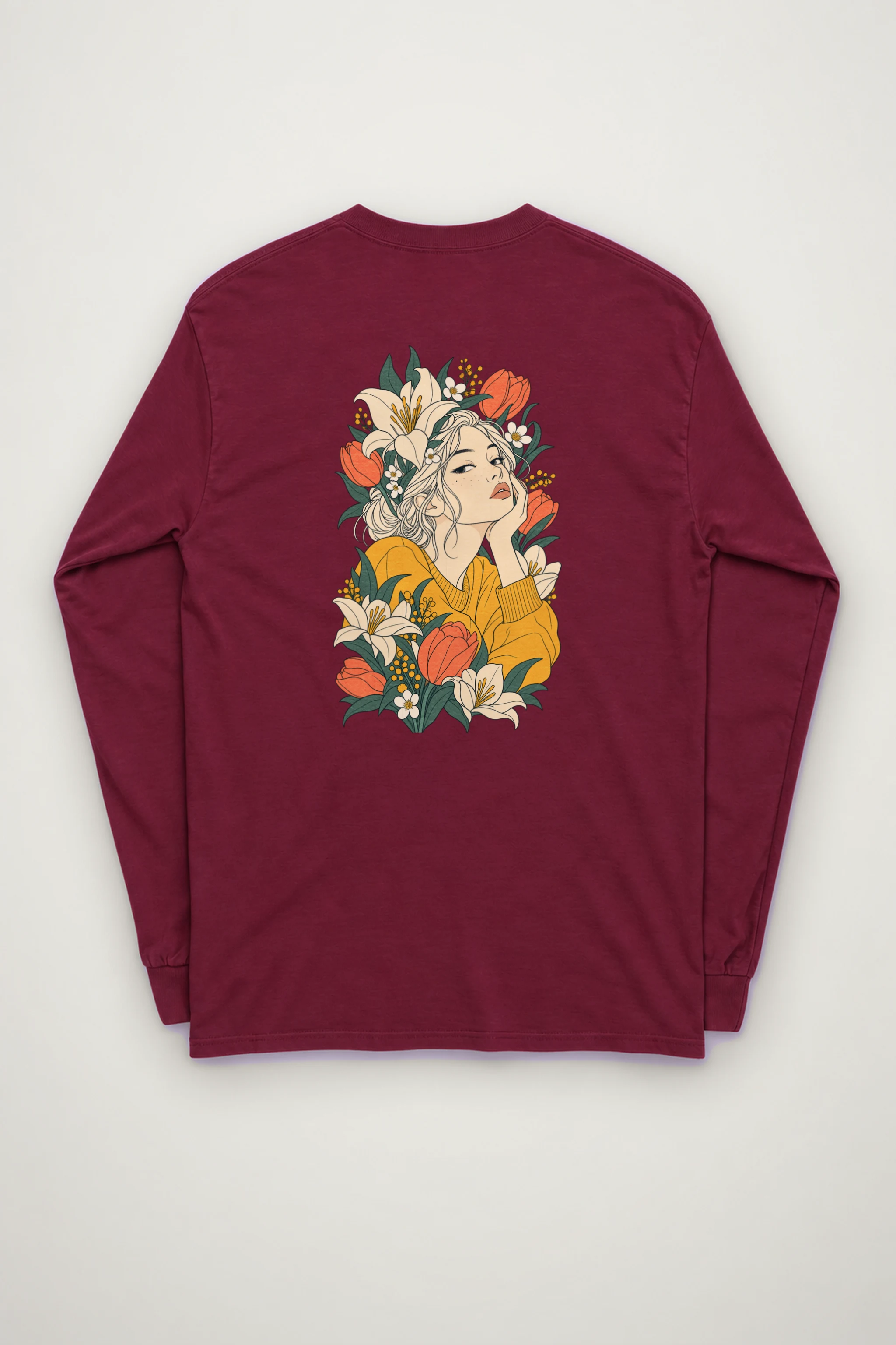 "Tulip Muse" Unisex Longsleeve T-shirt