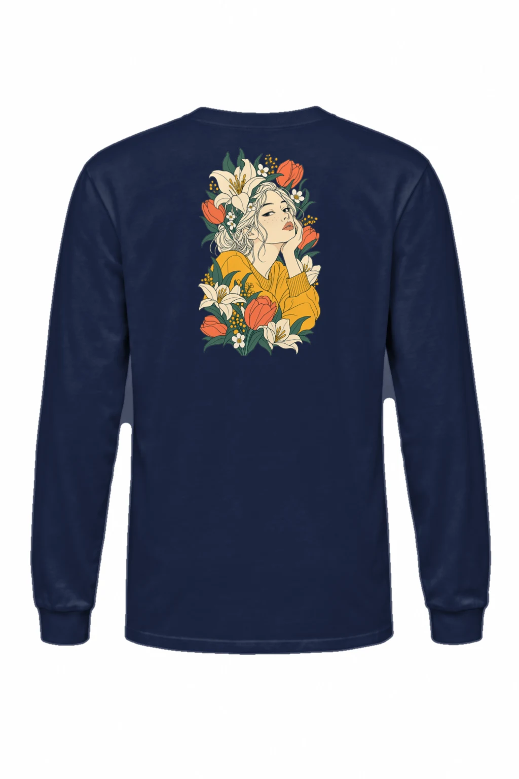 "Tulip Muse" Unisex Longsleeve T-shirt | Gildan 2400