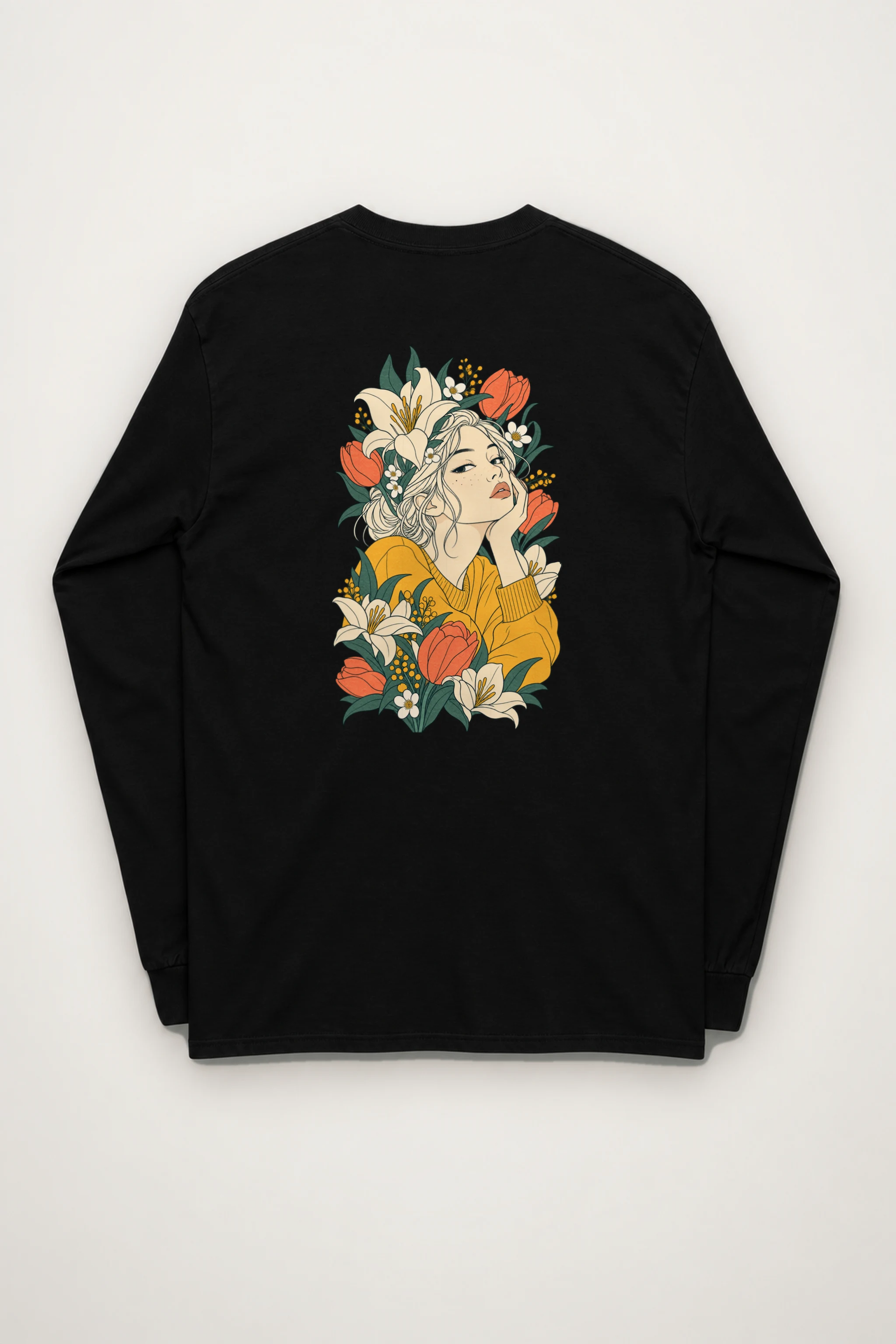 "Tulip Muse" Unisex Longsleeve T-shirt