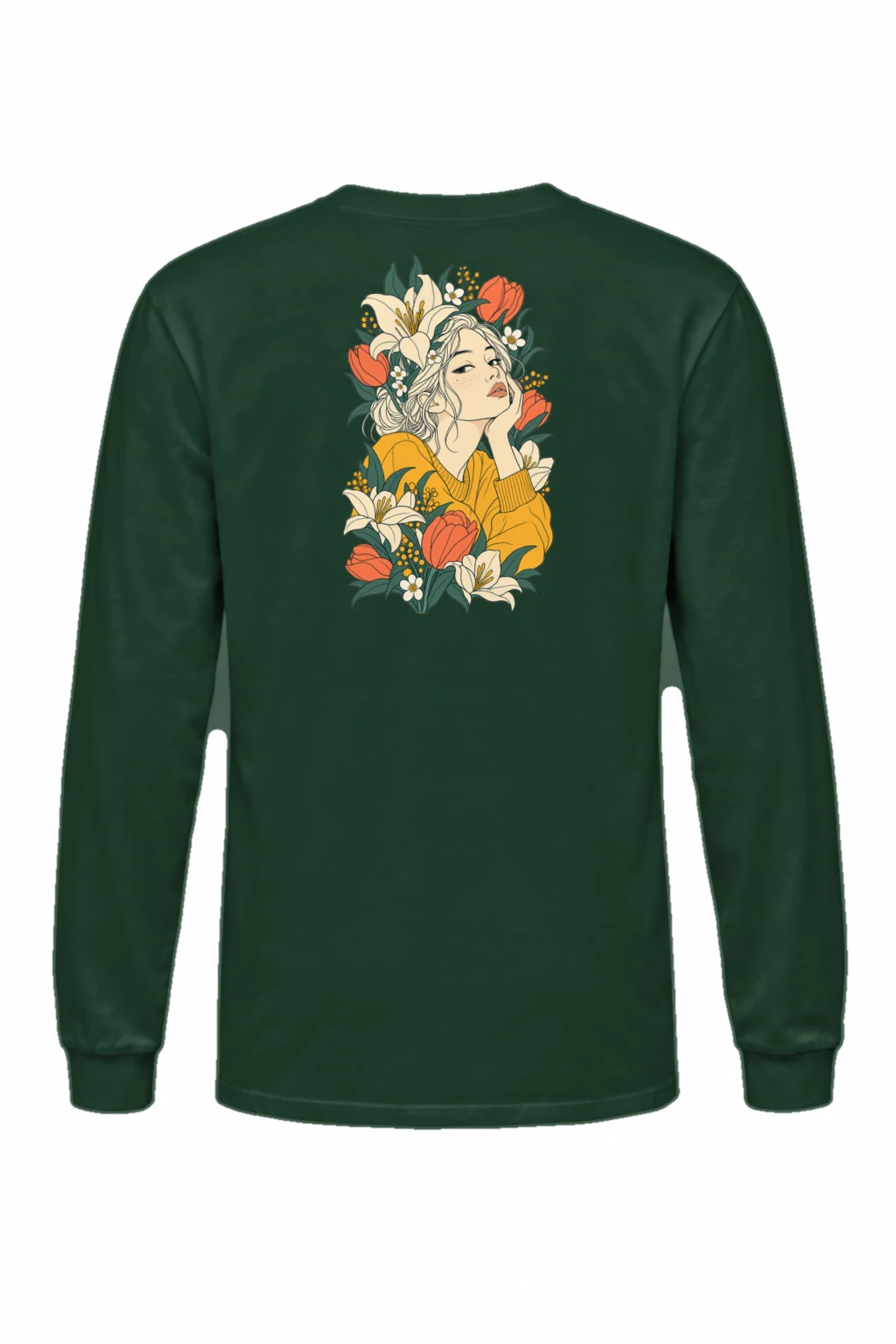 "Tulip Muse" Unisex Longsleeve T-shirt | Gildan 2400