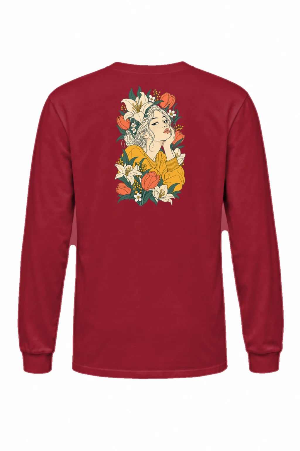"Tulip Muse" Unisex Longsleeve T-shirt | Gildan 2400