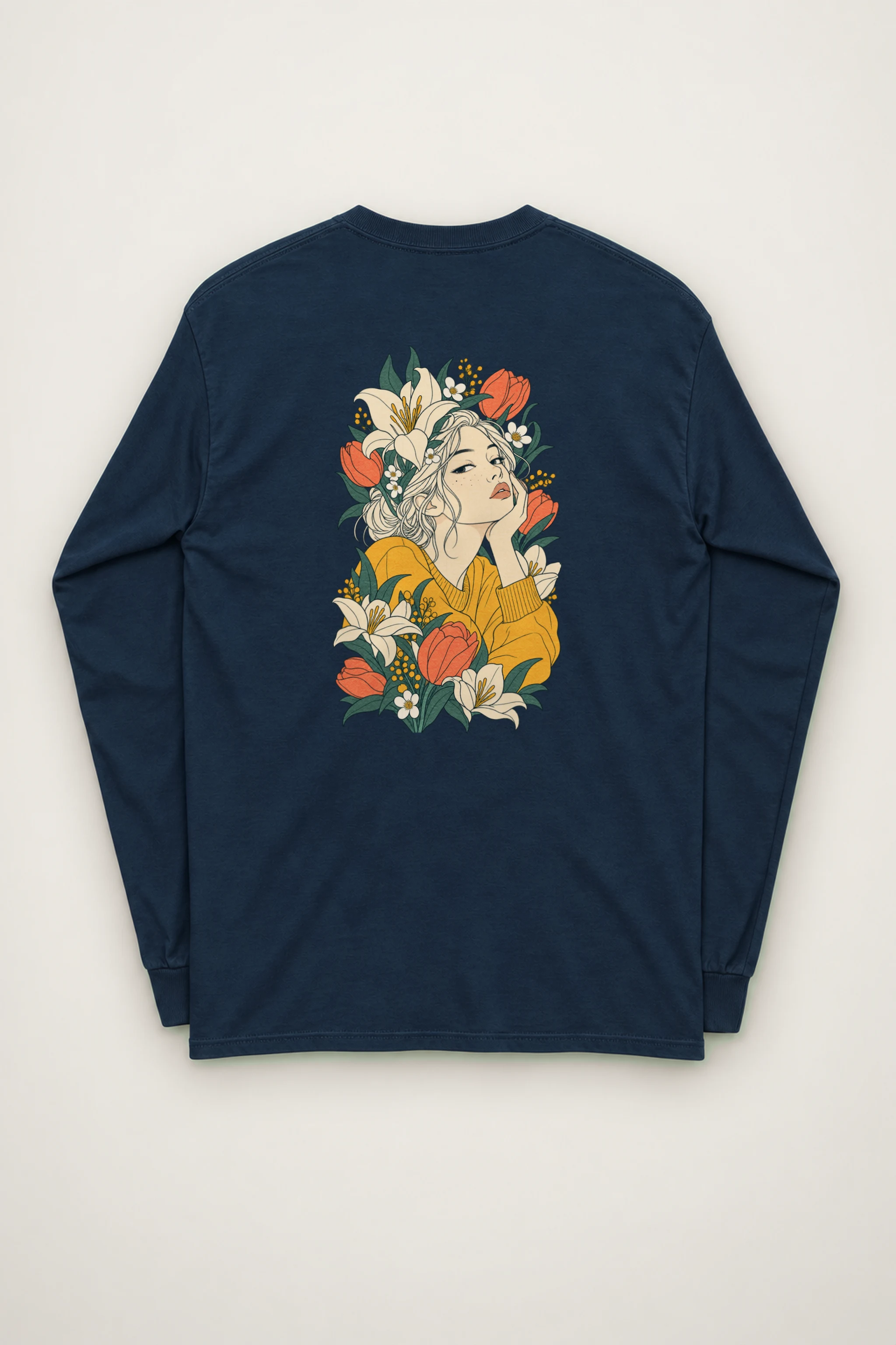 "Tulip Muse" Unisex Longsleeve T-shirt