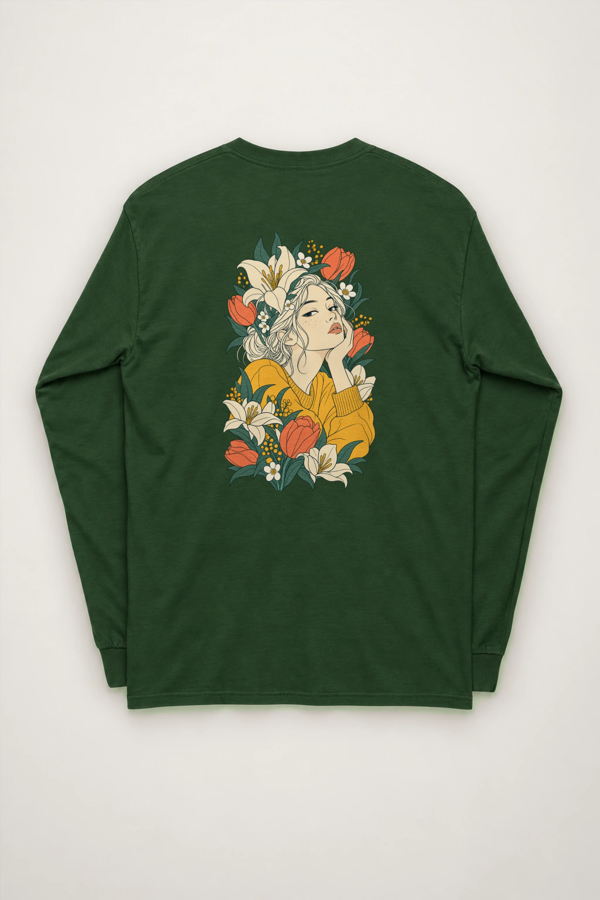 "Tulip Muse" Unisex Longsleeve T-shirt