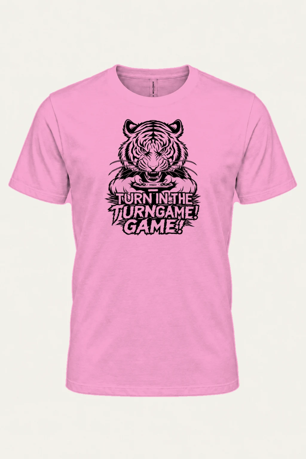 "Turn Game Tiger" Heavyweight Unisex Crewneck T-shirt | Gildan 5000