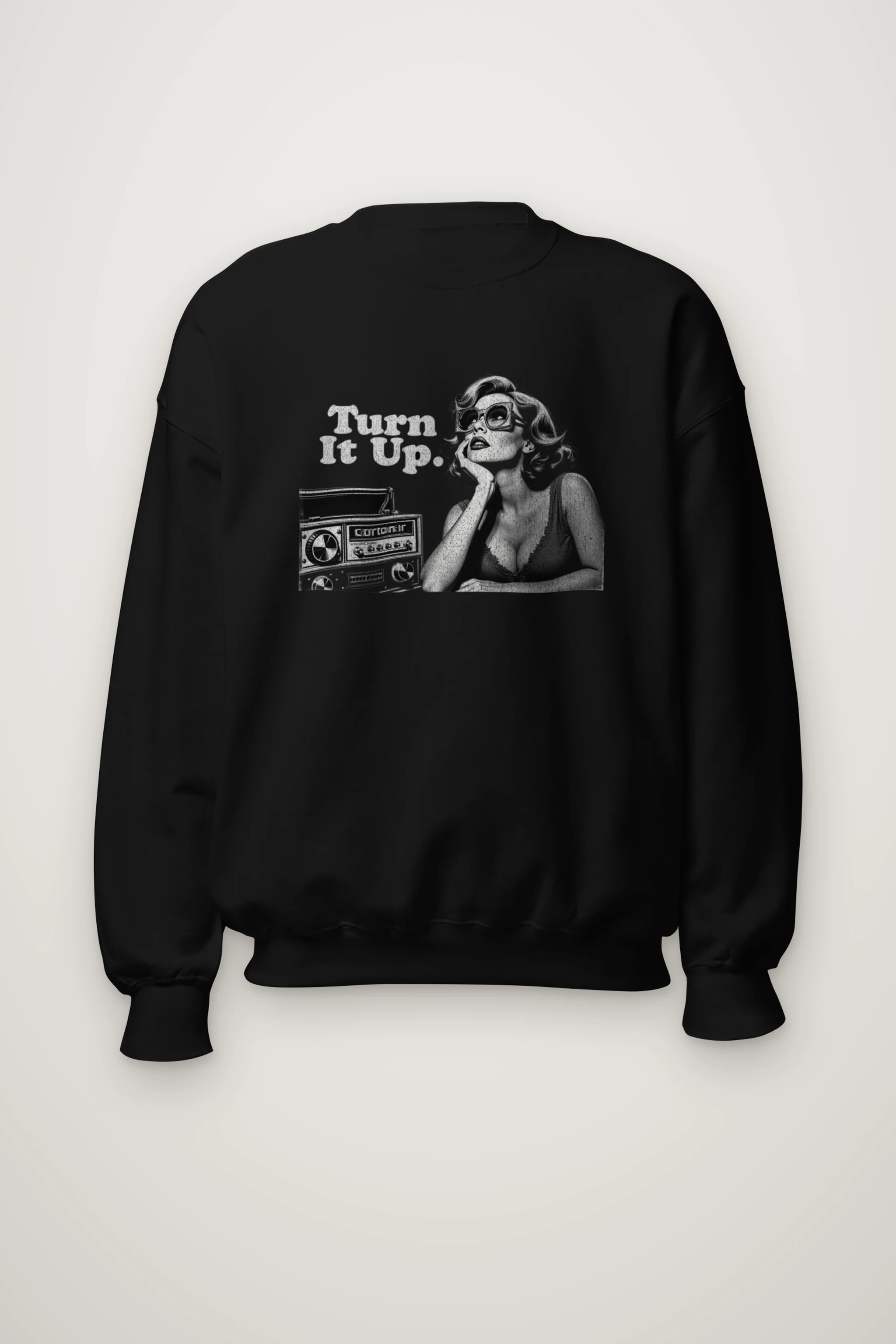"Turn It Up" Heavy Blend Unisex Crewneck Sweatshirt