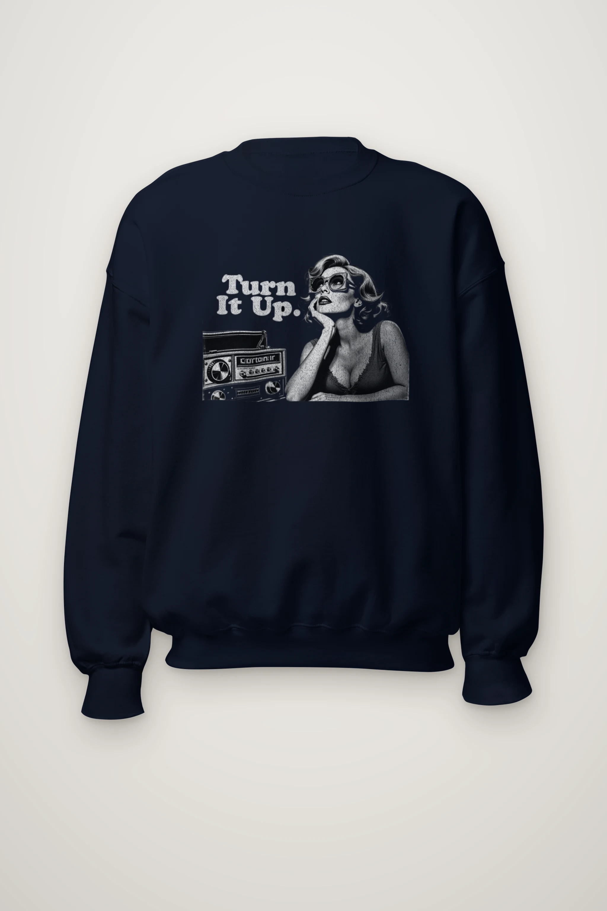 "Turn It Up" Heavy Blend Unisex Crewneck Sweatshirt