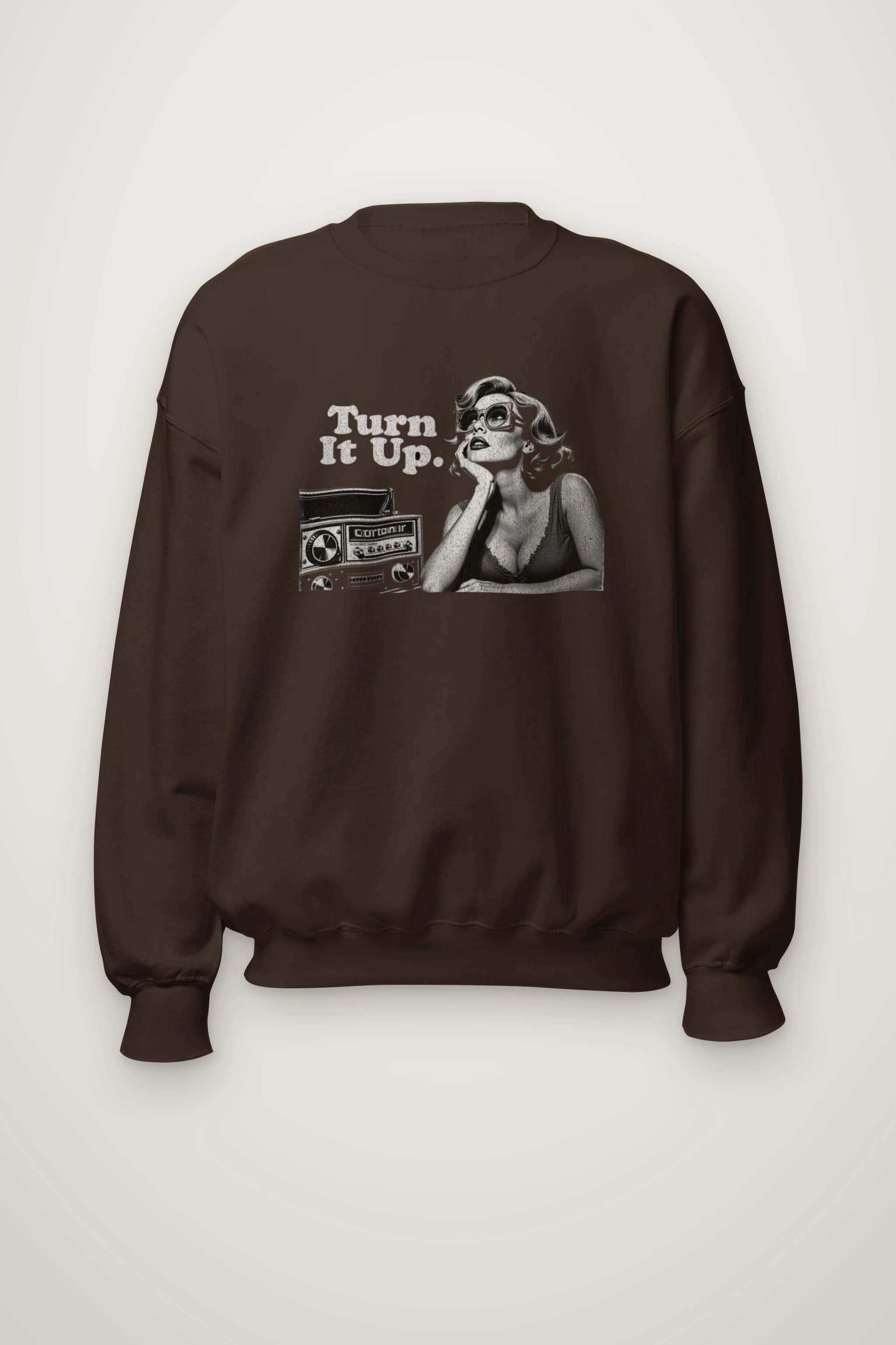 "Turn It Up" Heavy Blend Unisex Crewneck Sweatshirt