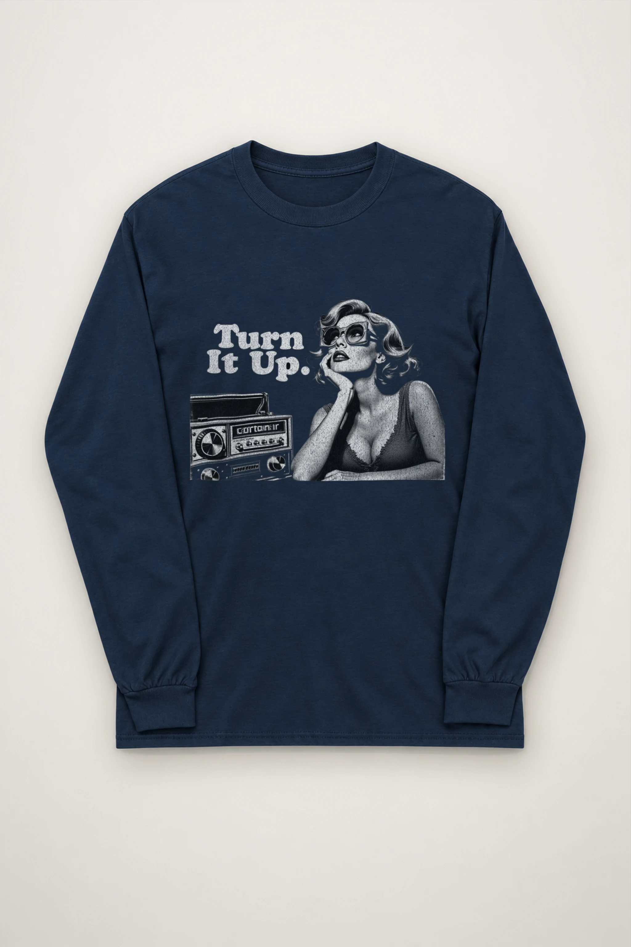 "Turn It Up" Unisex Longsleeve T-shirt