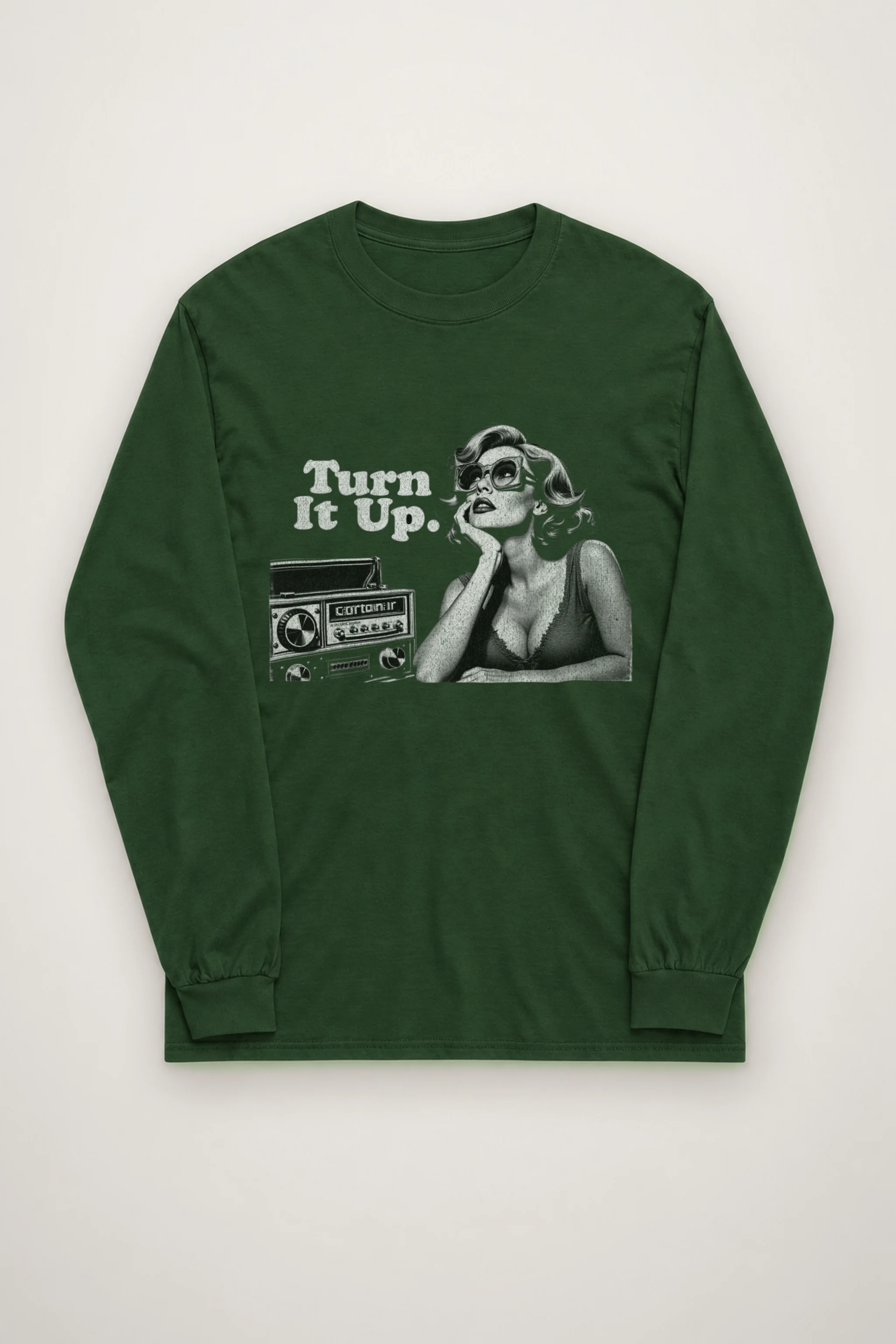 "Turn It Up" Unisex Longsleeve T-shirt